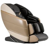 Fotele - Fotel masujący IREST Queentri Czarno-beżowy - miniaturka - grafika 1