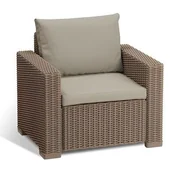 Fotele i krzesła ogrodowe - Fotel KETER California Cappucino-beżowy - miniaturka - grafika 1