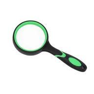 Lusterka do makijażu - Lupa ręczna 75 mm ze szkła naturalnego, lustro powiększające odporne na stłuczenie - miniaturka - grafika 1