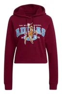 Bluzy damskie - Bluza damska Adidas Disney Bambi bordowa bawełniana-S - miniaturka - grafika 1
