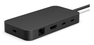Stacje dokujące i replikatory portów - Microsoft Surface USB4 Dock Przewodowa Czarny - miniaturka - grafika 1