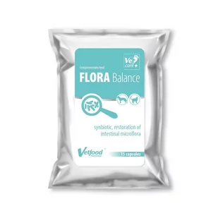 Vetfood Flora Balance 15 caps układ pokarmowy - Suplementy i witaminy dla psów - miniaturka - grafika 1
