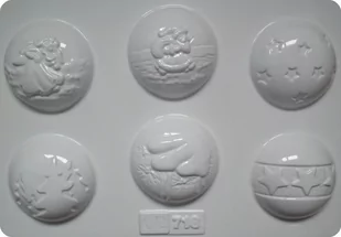 Artis Dea Forma do odlewów Odlewy gipsowe Bombki 3D CG718) CG718 - Decoupage - miniaturka - grafika 1