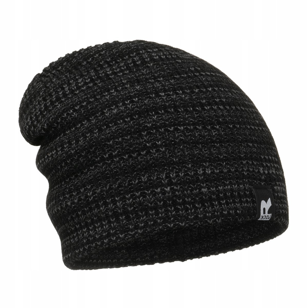 Klasyczna CZAPKA męska dwie warstwy zimowa beanie smerfetka