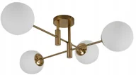 Lampy sufitowe - Lampa WiSZĄCA Sufitowa Plafon Żyrandol Kule Led 4PL - miniaturka - grafika 1