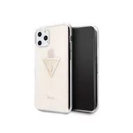 Etui i futerały do telefonów - Guess Obudowa dla telefonów komórkowych Solid Glitter pro Apple iPhone 11 Pro GUHCN58SGTLPI Różowy - miniaturka - grafika 1