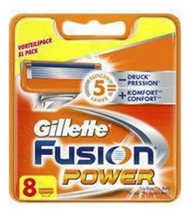 Gillette wkłady Fusion Power 8 sztuk - Maszynki do golenia i wkłady - miniaturka - grafika 1