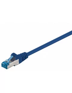 Patchcord S/ftp CAT6A 1,5M niebieski - Patchcordy - miniaturka - grafika 1