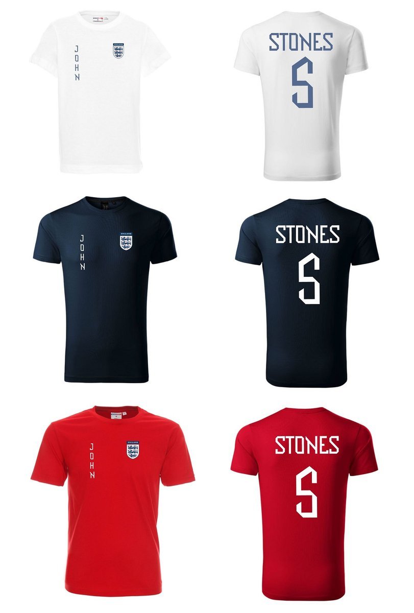 Koszulka Anglia JOHN STONES 5 jr