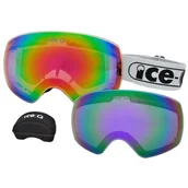 Gogle narciarskie - Gogle narciarskie Ice-Q z wymiennymi soczewkami Davos 1 - miniaturka - grafika 1