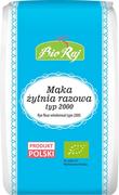 Mąka - Bio Raj MĄKA ŻYTNIA RAZOWA TYP 2000 BIO 1 kg - - miniaturka - grafika 1