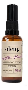 OLEIQ Olej do twarzy Pestki Śliwski A72C-981D9 - Serum do twarzy - miniaturka - grafika 1