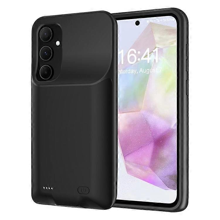 Power bank 10000 mAh kompatybilny z zewnętrznym akumulatorem Samsung Galaxy A35 5G Etui na telefon z TPU Jak pokazano