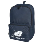 Plecaki - New Balance Backpack BG93040GBLW, Granatowe Plecak, pojemność: 24 L - miniaturka - grafika 1