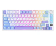 Klawiatury - Royal Kludge RK-M75 Taro Milk Brown switch RK-M75-TAROMLK-BRNSW-US - miniaturka - grafika 1