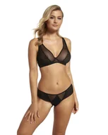 Biustonosze - Biustonosz  Model 150 czarny (kolor czarny, rozmiar 65G) - miniaturka - grafika 1