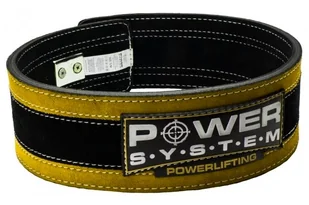 Pas fitness Power System  Fitness Opasek Stronglift Žlutý L/XL - Pasy kulturystyczne - miniaturka - grafika 1