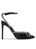 Czółenka - Steve Madden Szpilki Vibrantly SM11002575 Czarny - miniaturka - grafika 1