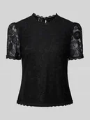 Bluzki damskie - Bluzka z efektem podpalania model ‘OLLINE’ - miniaturka - grafika 1