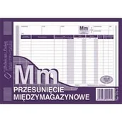 Druki akcydensowe - Michalczyk&Prokop MM PRZESUNIĘCIE MIĘDZYMAGAZYNOWE A5 375-3 - miniaturka - grafika 1