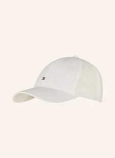 Tommy Hilfiger Czapka Z Lnu weiss - Czapki damskie - miniaturka - grafika 1