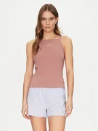 Koszulki i topy damskie - adidas Top ALL SZN Rib JJ1222 Różowy Slim Fit - miniaturka - grafika 1