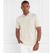 Koszule męskie - Calvin Klein Polo SMOOTH COTTON SLIM POLO | Slim Fit - miniaturka - grafika 1