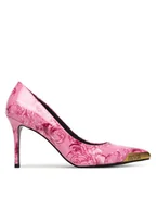 Czółenka - Versace Jeans Couture Szpilki 80VA3S50 ZS366 499 Różowy - miniaturka - grafika 1