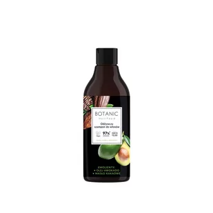 Botanic, Hairfood, Szampon odżywczy emolienty olej awokado & masło kakaowe, 500 ml - Szampony do włosów - miniaturka - grafika 1