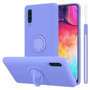 Etui i futerały do telefonów - Pokrowiec Do Samsung Galaxy A50 4G / A50s / A30s w LIQUID JASNY FIOLET Etui TPU Obudowa Ochronny Case Cover Plecki Cadorabo - miniaturka - grafika 1