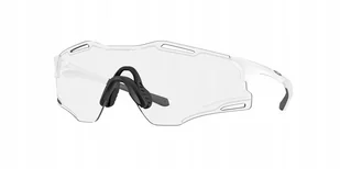 Oakley Okulary Rowerowe Cybr Zero weiss - Okulary przeciwsłoneczne - miniaturka - grafika 1