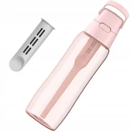 Butelki filtrujące - Butelka Filtrująca Dafi Solid 0,7 Baby Pink Barwiona + szczoteczka - miniaturka - grafika 1