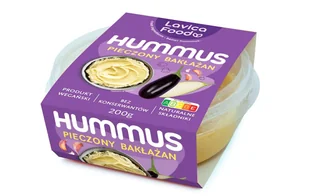 HUMMUS PIECZONY BAKŁAŻAN 200 g - LAVICA FOOD - Pasty warzywne - miniaturka - grafika 1