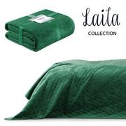 Narzuty - AmeliaHome narzuta na łóżko LAILA zielona 260x280 - miniaturka - grafika 1