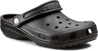 Klapki i japonki męskie - Crocs Klapki męskie Classic 10001-001 czarne r. 38/39 - miniaturka - grafika 1