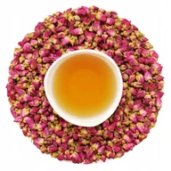 Dodatki do ciast w proszku - Suszone Pąki Róży Czerwone Małe Kwiaty Jadalne 50g - miniaturka - grafika 1