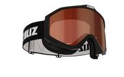 Gogle narciarskie - Bliz Liner Gogle Contrast Lens Dzieci, black-white/orange 2020 Gogle narciarskie 46050-18 - miniaturka - grafika 1
