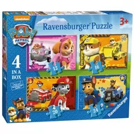 Puzzle - Ravensburger 070336 4W1 PSI PATROL PR070336 - miniaturka - grafika 1