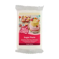 Dodatki do ciast w proszku - Masa cukrowa, fondant BIAŁY - Bright White FunCakes, 250 g - miniaturka - grafika 1