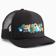 Czapki i chusty sportowe męskie - Czapka Puma Basketball Trucker Cap 024914-01 czarny unisex - miniaturka - grafika 1