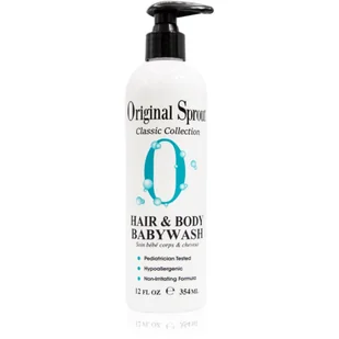 Original Sprout Classic Collection Hair & Body Babywash żel do mycia ciała i włosów do skóry wrażliwej dla dzieci pH 6,0 – 7,0 346 ml - Kosmetyki kąpielowe dla dzieci - miniaturka - grafika 1