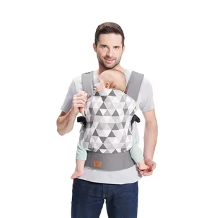 Kinderkraft NINO grey - Nosidełka dla dzieci - miniaturka - grafika 1