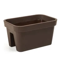 Donice - Donica balustradowa Lobelia 450 mokka - miniaturka - grafika 1