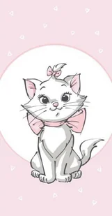 Disney Aristocats Marie ręcznik kąpielowy ręcznik plażowy 70 x 140 cm - Ręczniki - miniaturka - grafika 1