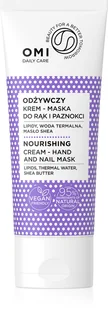 OMI, Odżywczy Krem-maska Do Rąk I Paznokci Vegan, 75ml - Kremy i maski do rąk - miniaturka - grafika 1