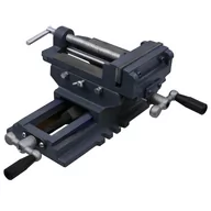 Imadła i ściski - VidaXL Ręczne imadło krzyżowe boczne, 127 mm - miniaturka - grafika 1