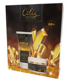 Celia Zestaw prezentowy 2 produktów Celia De Luxe Gold 24 K 60+ ( krem do rąk 80 ml + krem do twarzy 50 ml ) - Zestawy kosmetyków damskich Celia Zestaw prezentowy 2 produktów Celia De Luxe Gold 24 K 60+ ( krem do rąk 80 ml + krem do twarzy 50 ml ) - Zestawy kosmetyków damskich - miniaturka - grafika 1