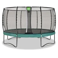 Trampoliny - Exit Trampolina ogrodowa Allure Premium 427 - Zielona - miniaturka - grafika 1