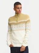 Swetry męskie - Blend Sweter 20717433 Beżowy Regular Fit - miniaturka - grafika 1