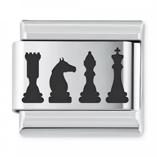 Murrano ITALIAN CHARMS Symbole Hobby Szachy IH-202 - Charmsy - miniaturka - grafika 1